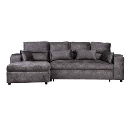 โซฟาเข้ามุมซ้าย AS FURNITURE KALEL CRGYU40 สีเทาเข้ม_0
