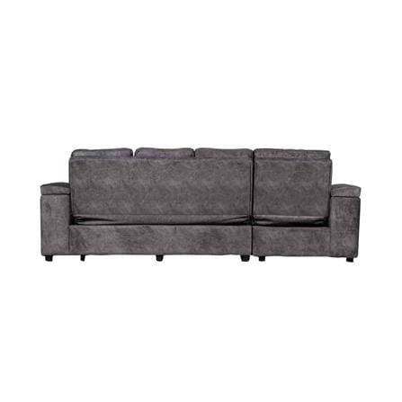 โซฟาเข้ามุมซ้าย AS FURNITURE KALEL CRGYU40 สีเทาเข้ม_5
