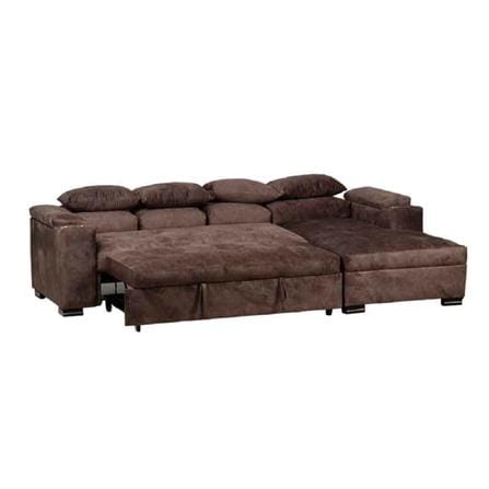 โซฟาเข้ามุมขวา AS FURNITURE KALEL CLBWU38 สีน้ำตาล_1