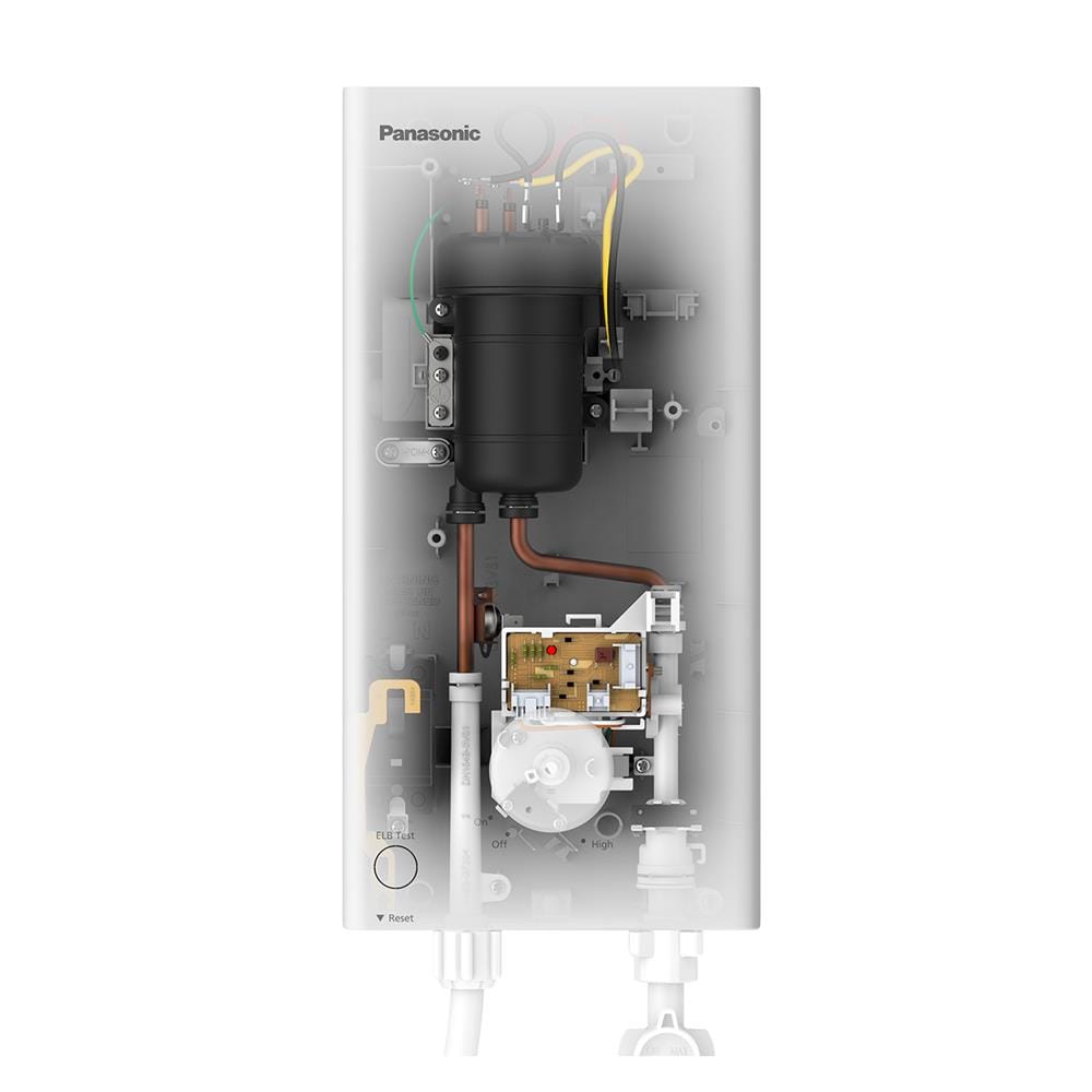 เครื่องทำน้ำอุ่น PANASONIC DH-3WL1TW 3500 วัตต์ สีขาว
