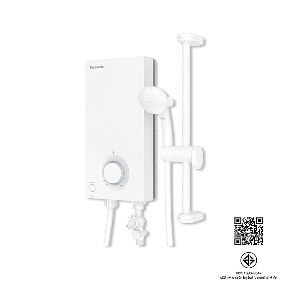 เครื่องทำน้ำอุ่น PANASONIC DH-6VS1TW1 6000 วัตต์ สีขาว