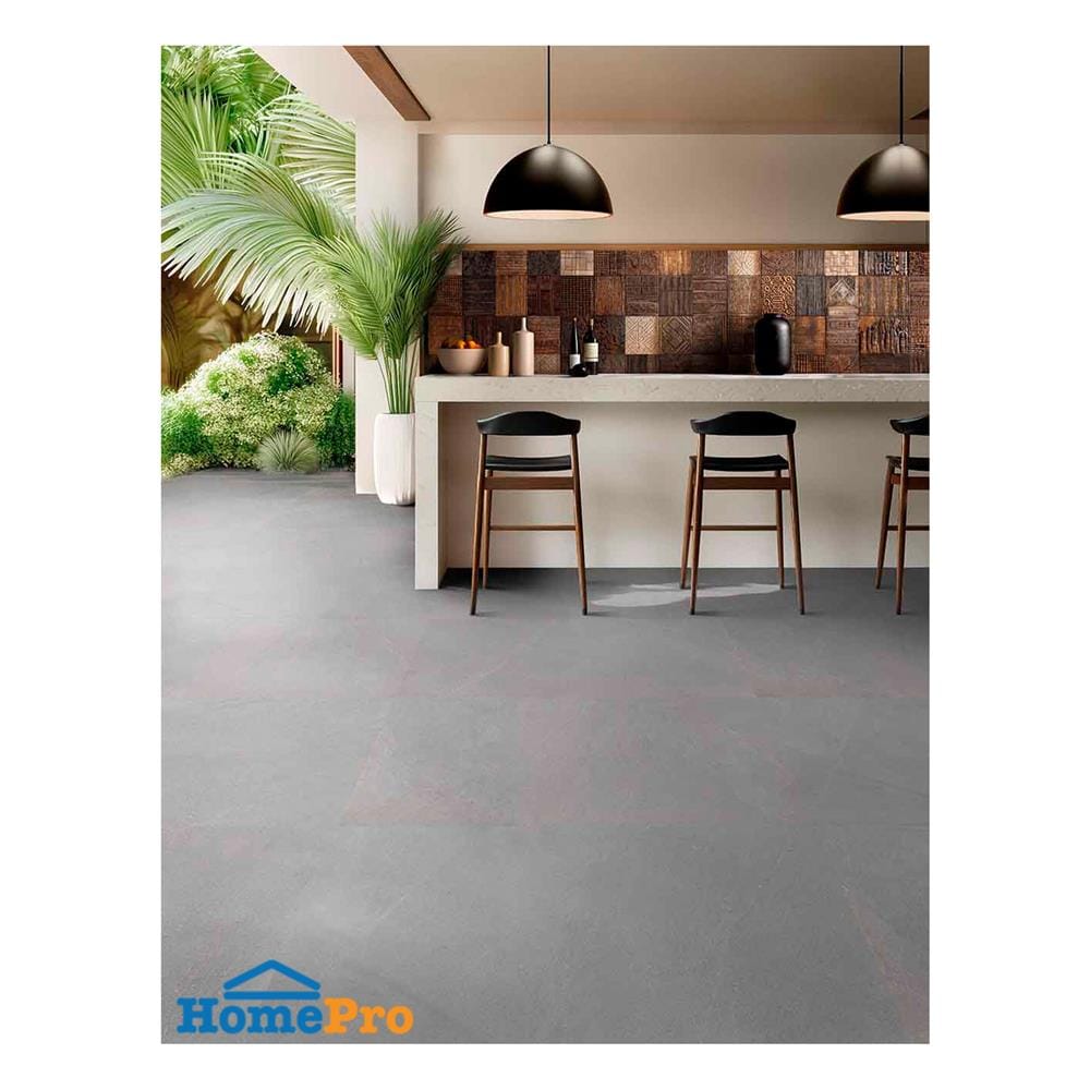 กระเบื้องพื้นพอร์ซเลน 60x120 ซม. COTTO x-สไนเดอร์ เทา PM 1.44 ตร.ม.