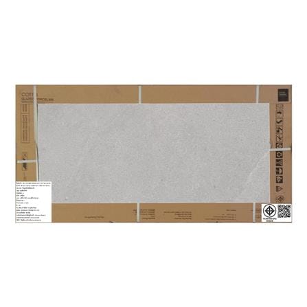 กระเบื้องพื้นพอร์ซเลน 60x120 ซม. COTTO x-สไนเดอร์ เทา PM 1.44 ตร.ม._4