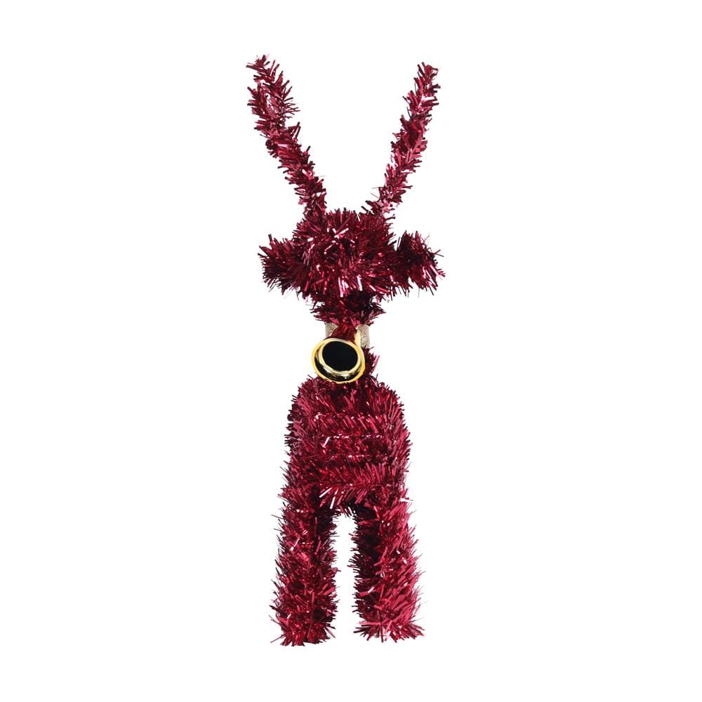 ของตกแต่งกวางเรนเดียร์ SIAMXMAS 30 ซม. สีแดง
