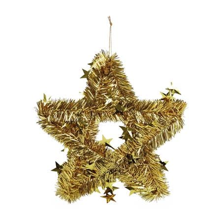 ช่อแขวนตกแต่ง STAR SIAMXMAS 12 นิ้ว สีทอง_0