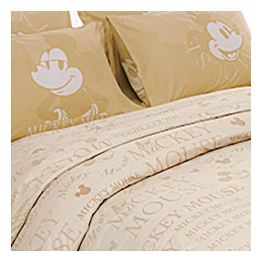 ชุดผ้าปูที่นอน 6 ฟุต 6 ชิ้น FOUNTAIN MICKEY MOUSE 70209FTC152