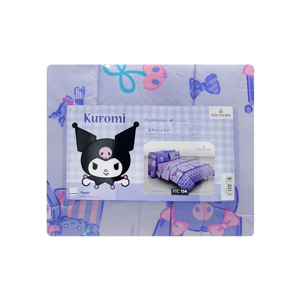 ผ้านวม FOUNTAIN KUROMI 60X80 นิ้ว 70206FTC154