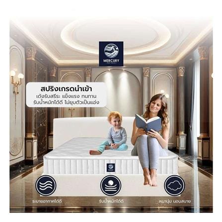 ที่นอนสปริง 5 ฟุต MERCURY MATTRESS รุ่น VATICAN_2