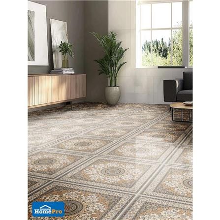 กระเบื้องพื้นพอร์ซเลน 60x60 ซม. SCG IMPORT ซีออน กลามัว น้ำตาล PM 1.44 ตร.ม._3