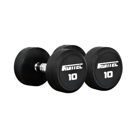 ดัมเบลทรงกลมหุ้มยาง IRONTEC 10 กก._0