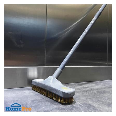 แปรงขัดพื้นทองเหลืองด้ามยาวปรับได้ POLY-BRITE สีเทา_3
