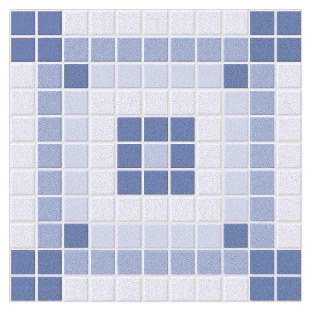 กระเบื้องพื้น 12x12 นิ้ว ภูผา ลานโมเสค ฟ้า PM 1 ตร.ม.