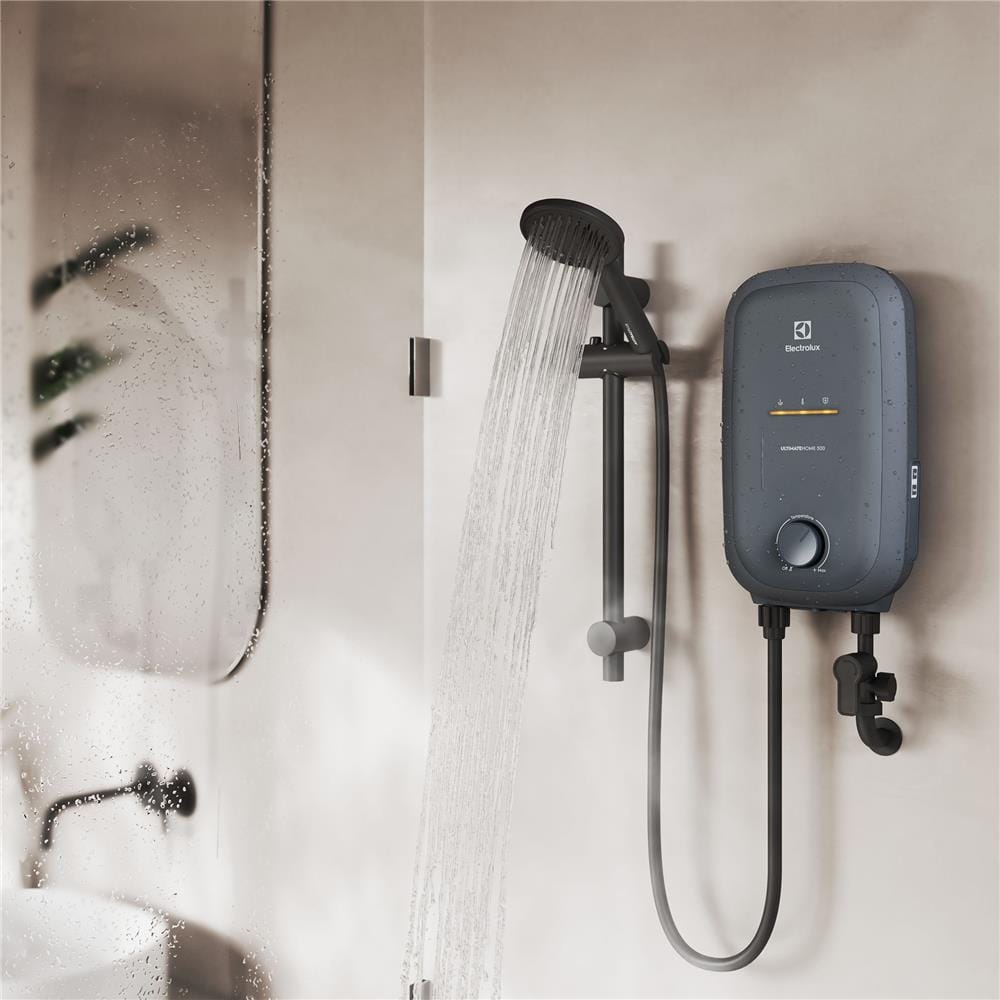 เครื่องทำน้ำอุ่น ELECTROLUX EWE381QX-G4 3800 วัตต์ สีเทา