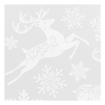สติกเกอร์ กวาง SIAMXMAS 30x30 ซม._1