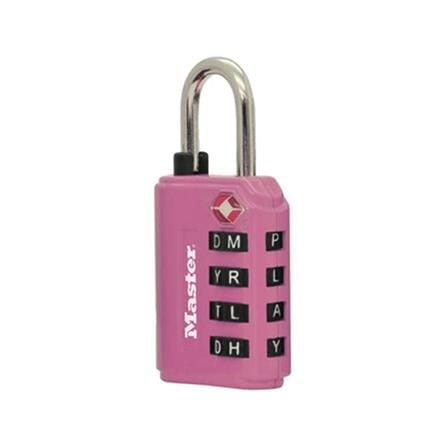 กุญแจรหัส MASTER LOCK TSA 4691 สีชมพู_0