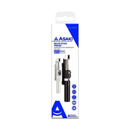 ไม้เซลฟี่ ASAKI AK-SF01 สีดำ_5