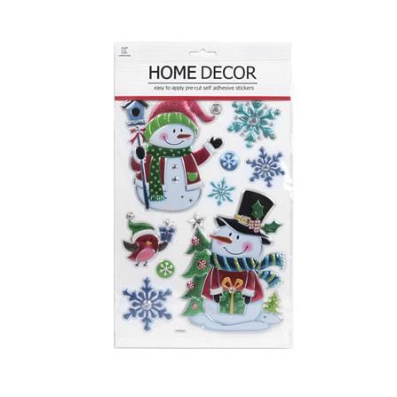 สติกเกอร์ ตุ๊กตาหิมะ SIAMXMAS 20x30 ซม._0