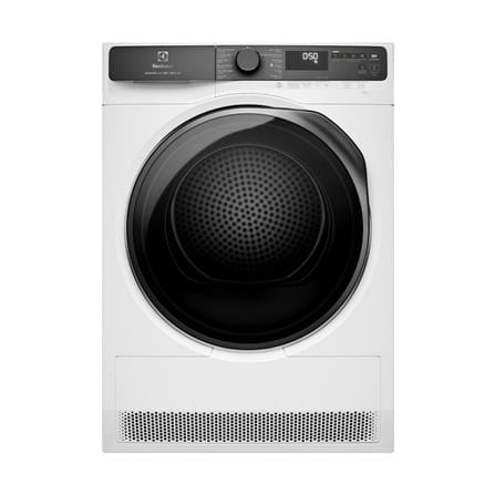 เครื่องอบผ้าฝาหน้าพร้อมขาตั้ง ELECTROLUX EDH903R7WC 9 กก. HEATPUMP สีขาว_0