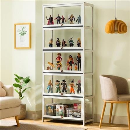 ตู้โชว์ LOOMS MAYYA 19227943 70 ซม. สีขาว_6