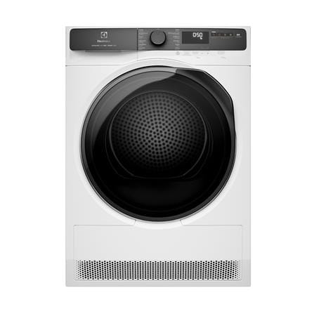 เครื่องอบผ้าฝาหน้าพร้อมขาตั้ง ELECTROLUX EDH803J5WC 8 กก. HEATPUMP สีขาว_0