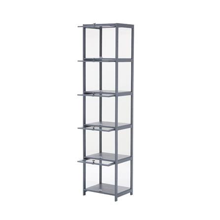 ตู้โชว์ LOOMS MAYYA 19227941 40 ซม. สีเทา_2