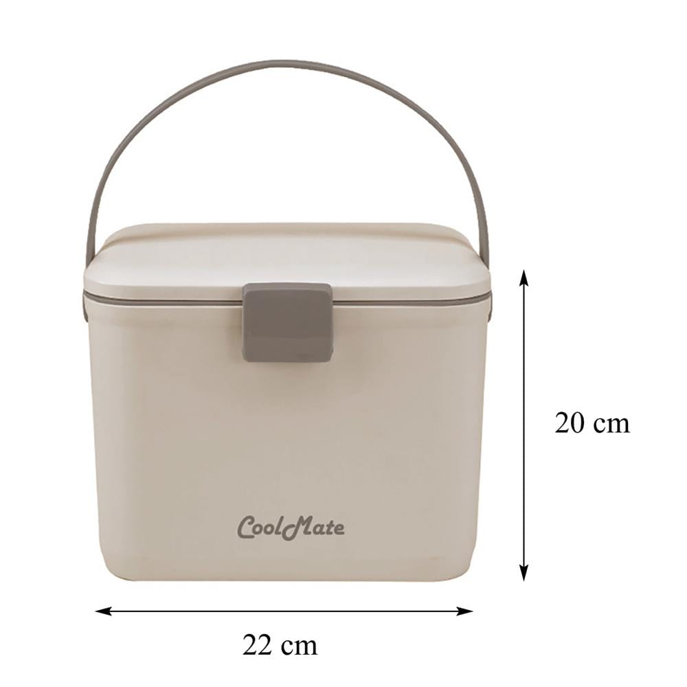 กระติกน้ำแข็ง SPRING COOL MATE 5 ลิตร สีน้ำตาลอ่อน