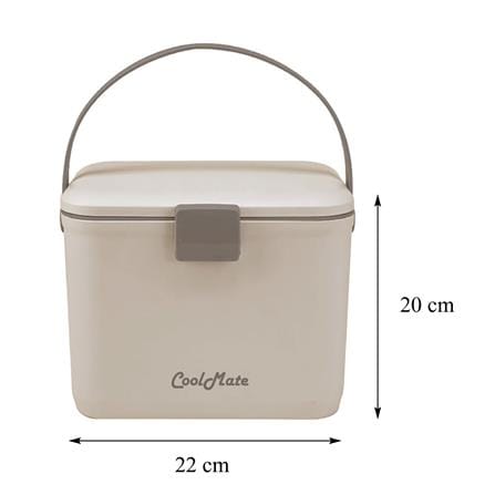 กระติกน้ำแข็ง SPRING COOL MATE 5 ลิตร สีน้ำตาลอ่อน_7