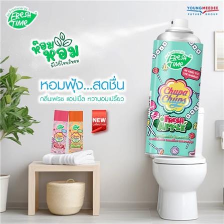 สเปรย์ปรับอากาศ FRESH TIME 450 มล. FRESH APPLE_2
