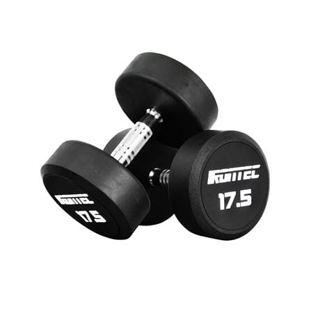 ดัมเบลทรงกลมหุ้มยาง IRONTEC 17.5 กก._2
