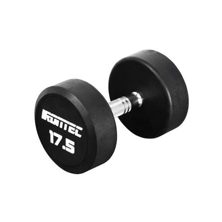 ดัมเบลทรงกลมหุ้มยาง IRONTEC 17.5 กก._4