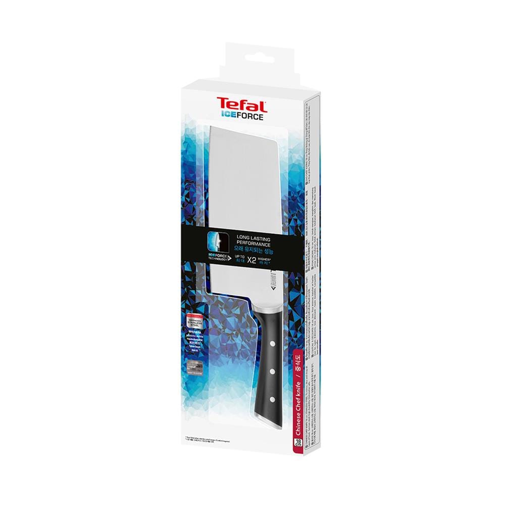 มีดสับ 18 ซม. TEFAL ICE FORCE สีเงิน