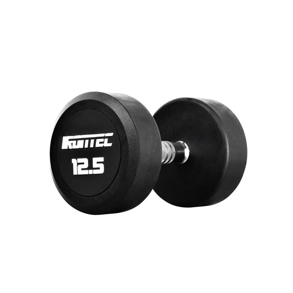 ดัมเบลทรงกลมหุ้มยาง IRONTEC 12.5 กก.