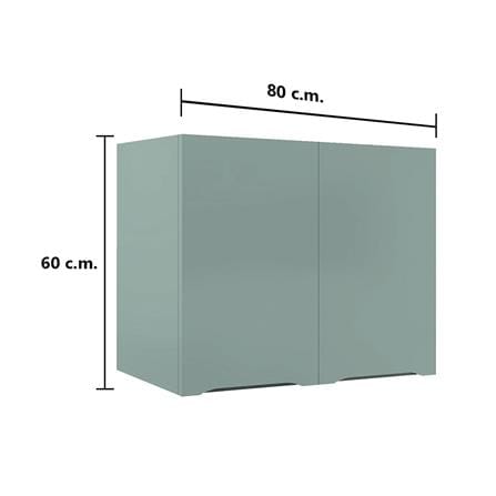ตู้แขวนคู่ MJ ECO 80x60 ซม. สี SEA SALT_4
