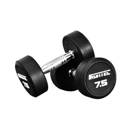 ดัมเบลทรงกลมหุ้มยาง IRONTEC 7.5 กก._2