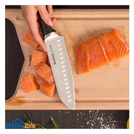มีดซันโตกุ TEFAL ICE FORCE 18 ซม. สีเงิน_4