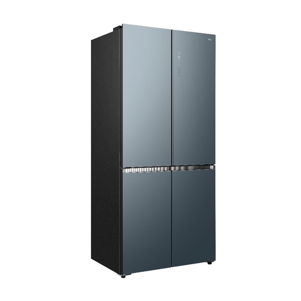 ตู้เย็น MULTI DOOR TCL RT52GCCDE 18.4 คิว กระจกน้ำเงิน