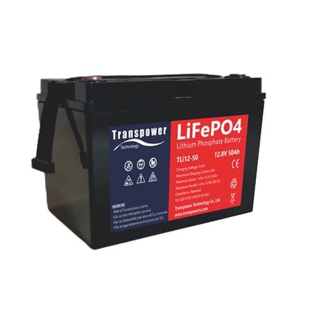 แบตเตอรี่ LITHIUM ION TRANSPOWER LIFEPO4 12V 50AH_0