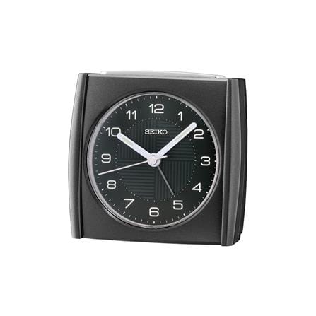 นาฬิกาปลุก SEIKO CLOCKS QHE205J 3.3X3.5 นิ้ว สีดำ_0