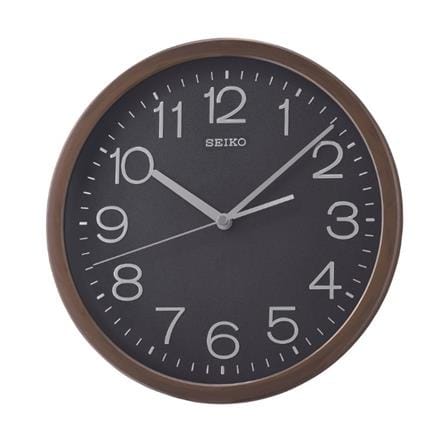 นาฬิกาแขวน SEIKO CLOCKS QXA808A 12.2 นิ้ว สีน้ำตาล_0