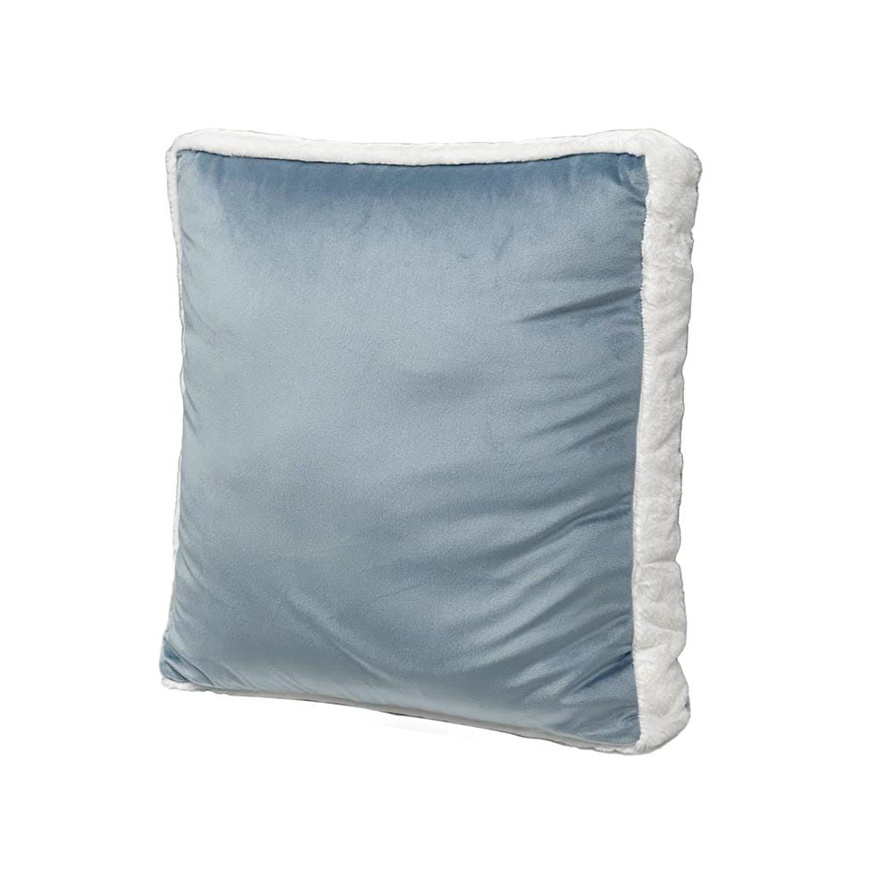 หมอนอิง HOME LIVING STYLE BOXY 18X18 นิ้ว สีฟ้า