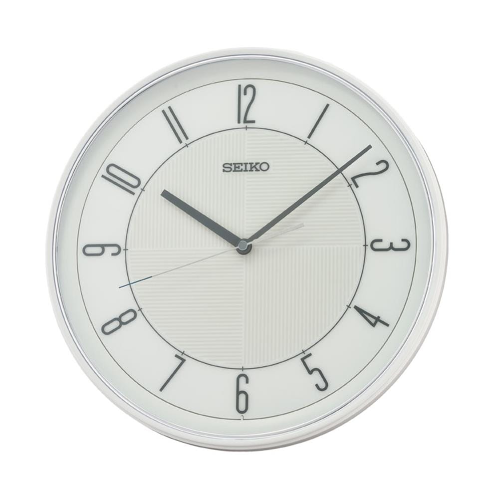 นาฬิกาแขวน SEIKO CLOCKS QXA816W 13.3 นิ้ว สีขาว