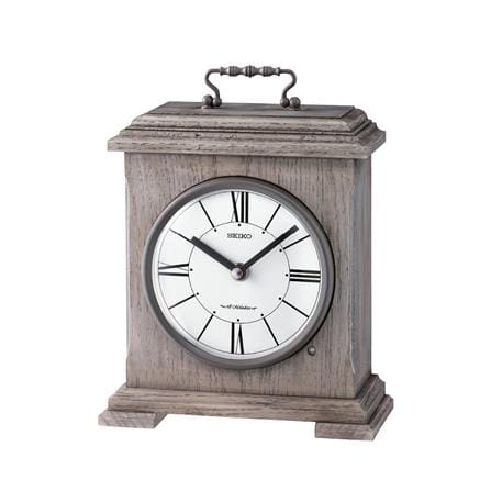 นาฬิกาตั้งโต๊ะ SEIKO CLOCKS QXW252N 9.7X7.6 นิ้ว สีเทา_0