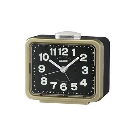 นาฬิกาปลุก SEIKO CLOCKS QHK062G 3.38X4.29 นิ้ว สีทอง_0