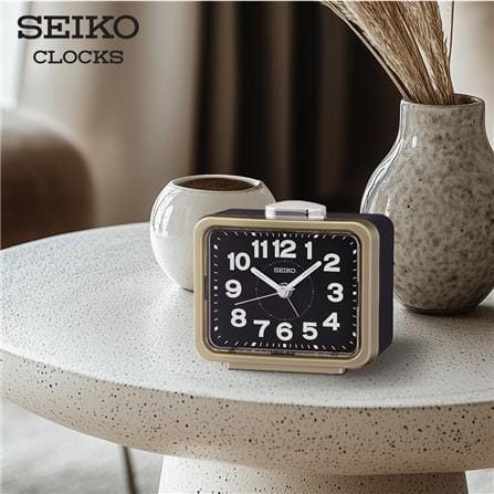 นาฬิกาปลุก SEIKO CLOCKS QHK062G 3.38X4.29 นิ้ว สีทอง_1