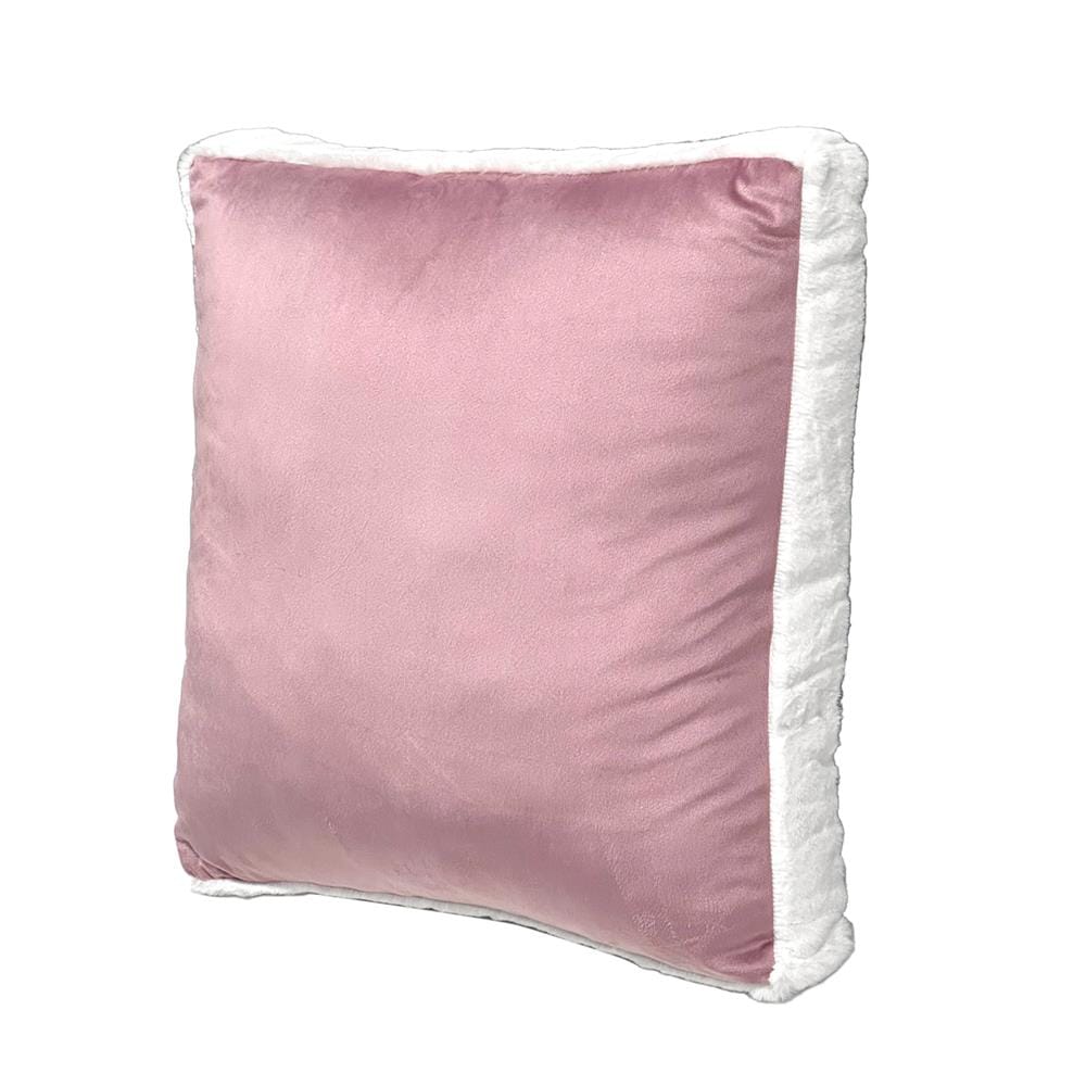 หมอนอิง HOME LIVING STYLE BOXY 18X18 นิ้ว สีชมพู