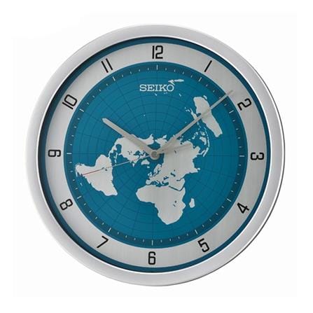 นาฬิกาแขวน SEIKO CLOCKS QXA814S 14.2 นิ้ว สีเงิน_0