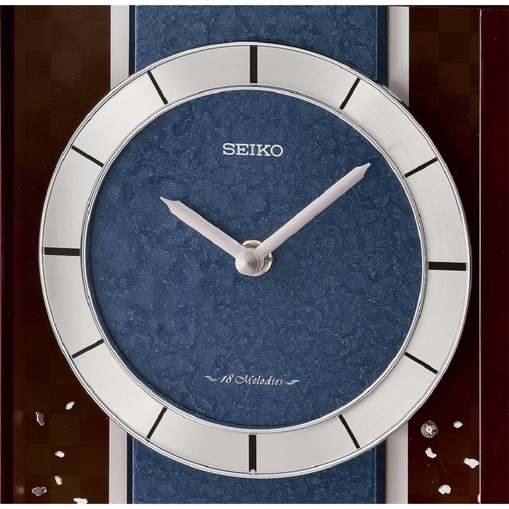 นาฬิกาตั้งโต๊ะ SEIKO CLOCKS QXW251B 11.8X7.2 นิ้ว สีน้ำตาล