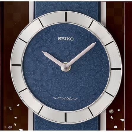 นาฬิกาตั้งโต๊ะ SEIKO CLOCKS QXW251B 11.8X7.2 นิ้ว สีน้ำตาล_2