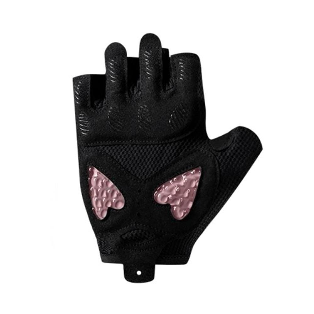 ถุงมือออกกำลังกายสำหรับผู้หญิง FITTERGEAR SWEET HEART SIZE XS สีชมพู