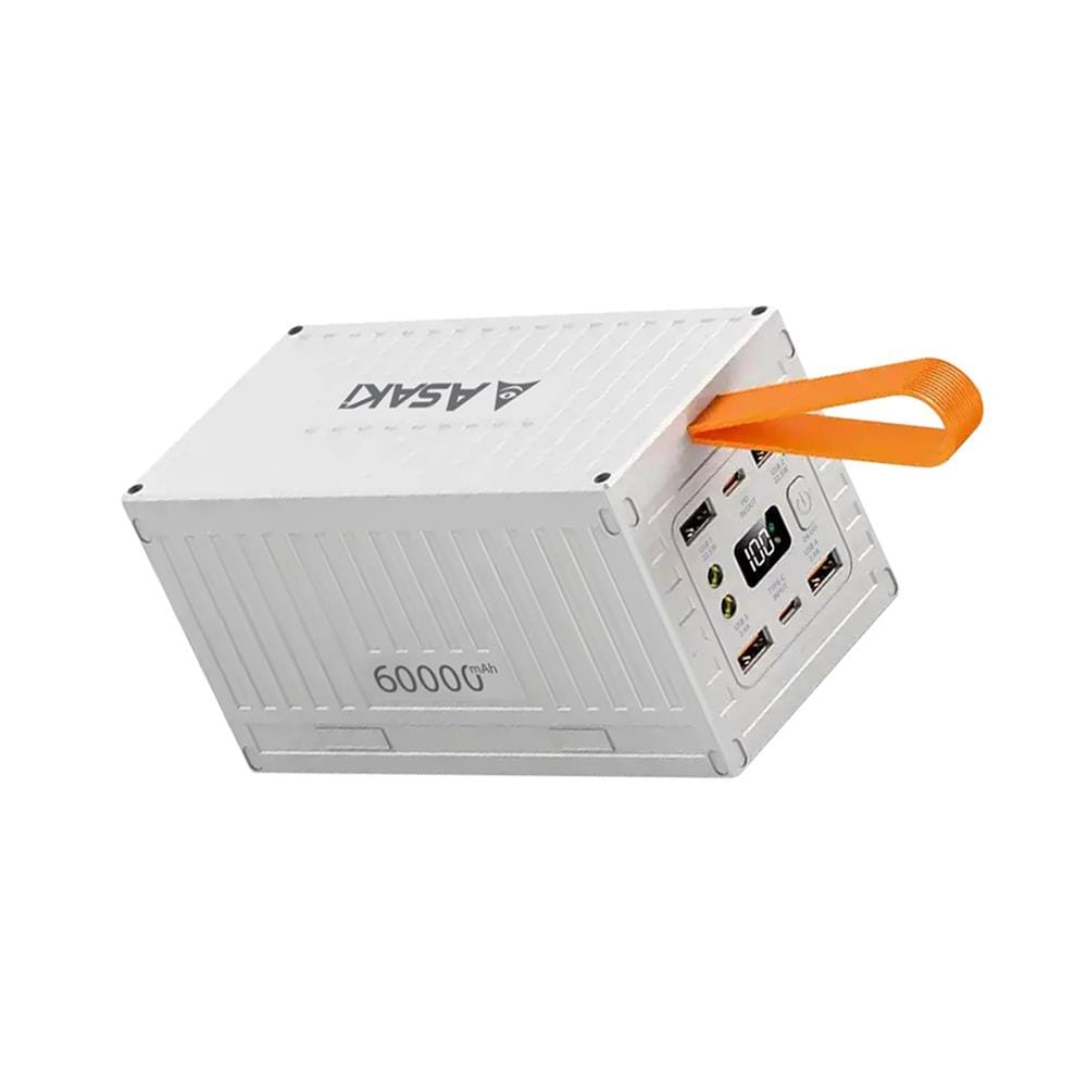 แบตเตอรี่สำรอง ASAKI A-B3601FW 60000 MAH สีขาว
